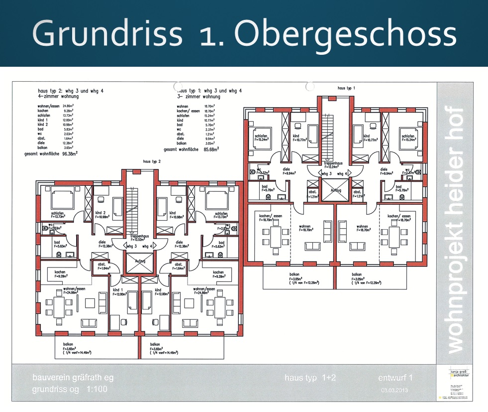 Heider Hof Grundriss 1.OG